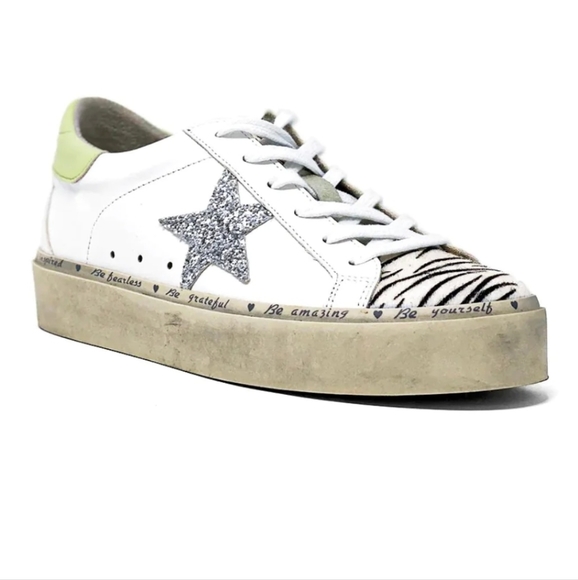 SHU SHOP Reba zebra print sneakers - Picture 2 of 13